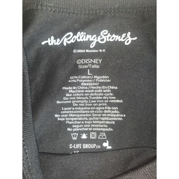 The Rolling Stones Tank Top Short Disney Large NWT‎ - Picture 3 of 5
